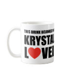 Krystal Lover mugs
