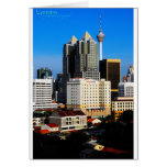 Kuala Lumpur tower view Greeting Cards