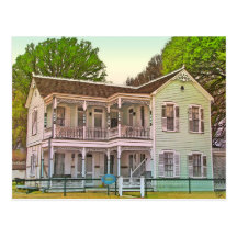 Kuenemann Home, Fredericksburg, TX Post Card