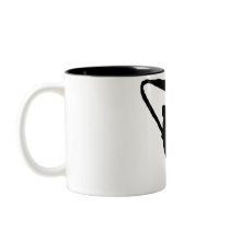 Kuginh™ Black Cat Skull mug