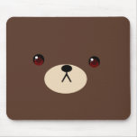 kuma brown mousepad