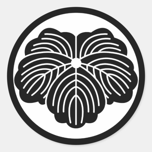 kumon round sticker
