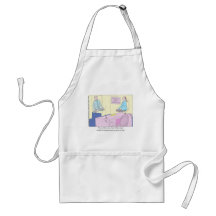Kundalini Inc. Yoga Cartoon Gifts & Collectibles Aprons