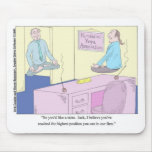 Kundalini Inc. Yoga Cartoon Gifts & Collectibles mousepads