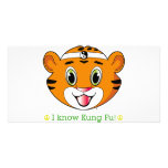 Kung Fu Tiger™ Photo Card photo cards