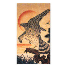 Kuniyoshi Hawk Print Photo Art