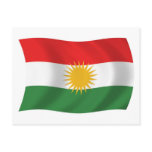 Kurdistan Flag Postcard