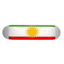 Kurdistan Flag Skateboards