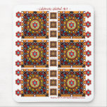 Kutch Embroidery-Ethnic Exotic Global Art Mousepad