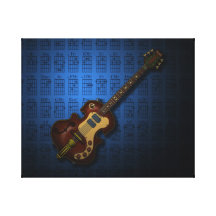 KuuMa Guitar 06 (B) キャンバスプリント