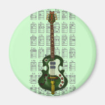 KuuMa Guitar 07 冷蔵庫マグネット