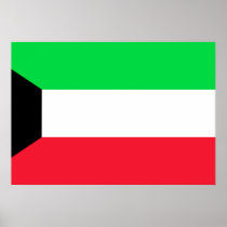 Kuwait Flag Posters