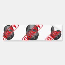 Kwame - Guilty Bumper Sticker