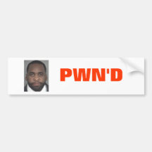 Kwame Kilpatrick: PWN'D Bumper Sticker
