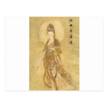 Kwan Yin The Goddess of Compassion Post Card