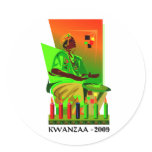 Kwanzaa 2009 stickers