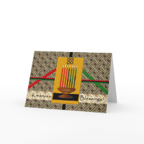 Kwanzaa Blessings Card