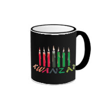 Kwanzaa Candles Mugs