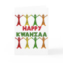Kwanzaa Dancers cards