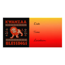 Kwanzaa Dancers Photo Cards