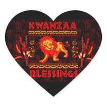 Kwanzaa Dancers Sticker