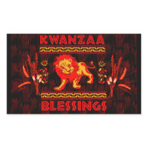 Kwanzaa Dancers Stickers