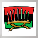 Kwanzaa Flag posters