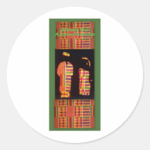 Kwanzaa II Round Stickers
