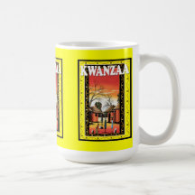 Kwanzaa mug , In the village
