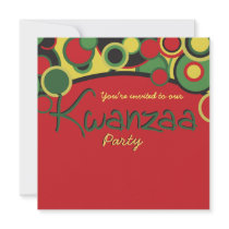 Kwanzaa Party Invitations
