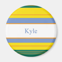 Kyle Classic Stripes Magnets