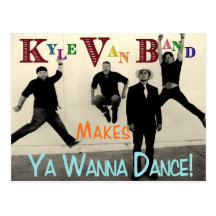 Kyle Van Band postcard #1