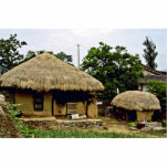 Kyongsangbuk-Do - Hahoe Traditional Village photo sculptures