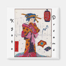 Kyoto Dreams by S Ambrose Magnet