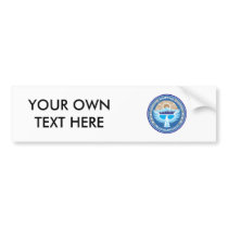 Kyrgyzstan Coat of Arms Bumper Stickers