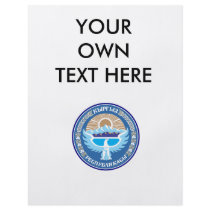 Kyrgyzstan Coat of Arms Custom Flyer