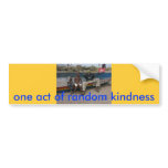 L1010458, one act of random kindness bumper stickers