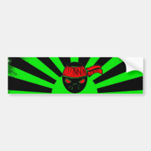 L337 Ninja Bumper Sticker