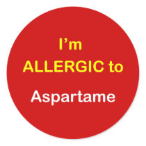 L8 - I'm Allergic - ASPARTAME.