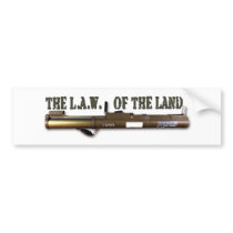 L.A.W. Of The Land Bumper Stickers