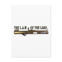 L.A.W. Of The Land Post Card