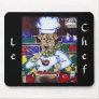 L e Chef Airedale Terrier Mouse Mat