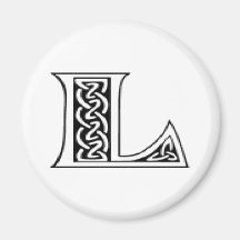 L FRIDGE MAGNETS