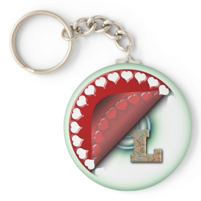 L KEYCHAINS by letterKeychains