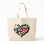 l LOVE SEA GLASS bags