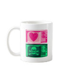L O V E ---- H A T E mugs