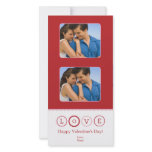 L.O.V.E. - Happy Valentine's Day photo cards