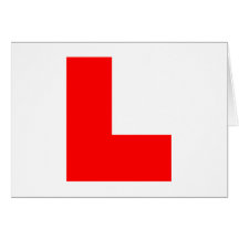 L-Plate Learner Driver / Bachelorette Hen Night Cards