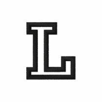 "L" Small Athletic Letter Polo Shirt