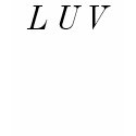 L U V t-shirts